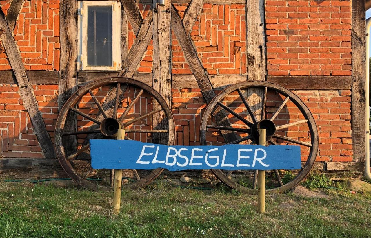 Ferienwohnung Elbsegler Bleckede Ngoại thất bức ảnh